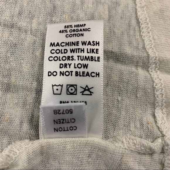 Cotton Citizen Hemp T Shirt. H20 - Picture 7 of 8